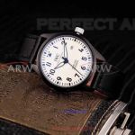 Perfect Replica IWC Pilot's Mark XVIII Black Steel Case White Face 42mm Watch